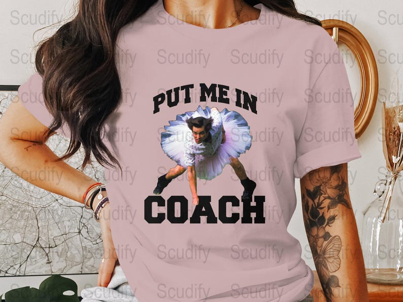 Put me in coach - DTF TRANSFER