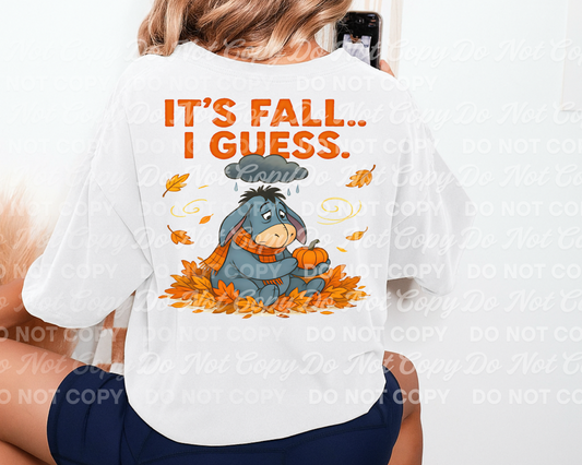 Its fall I guess honeybear - DTF TRANSFER (BYD)