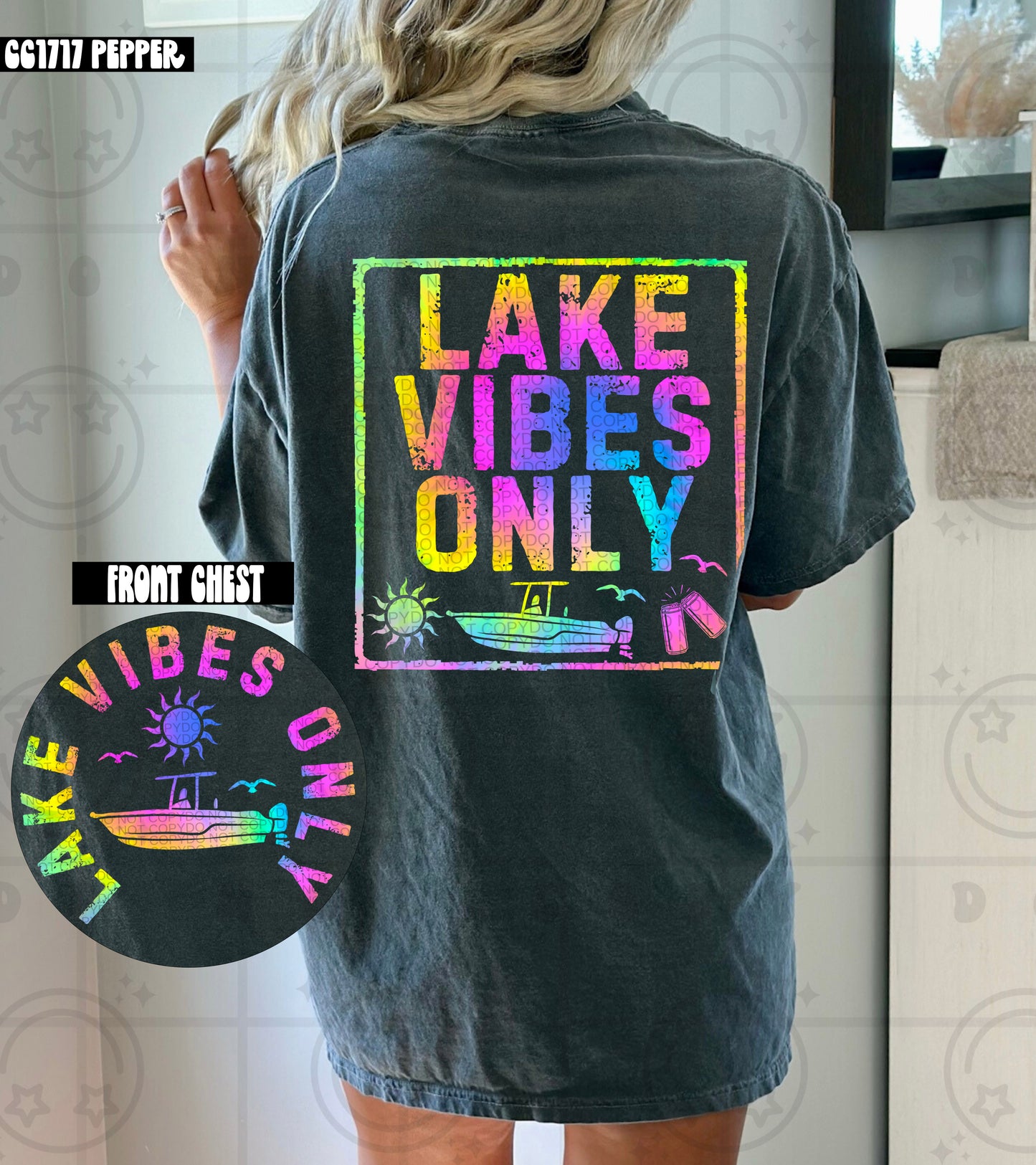 Lake vibes only - DTF TRANSFER (HWDMY25)