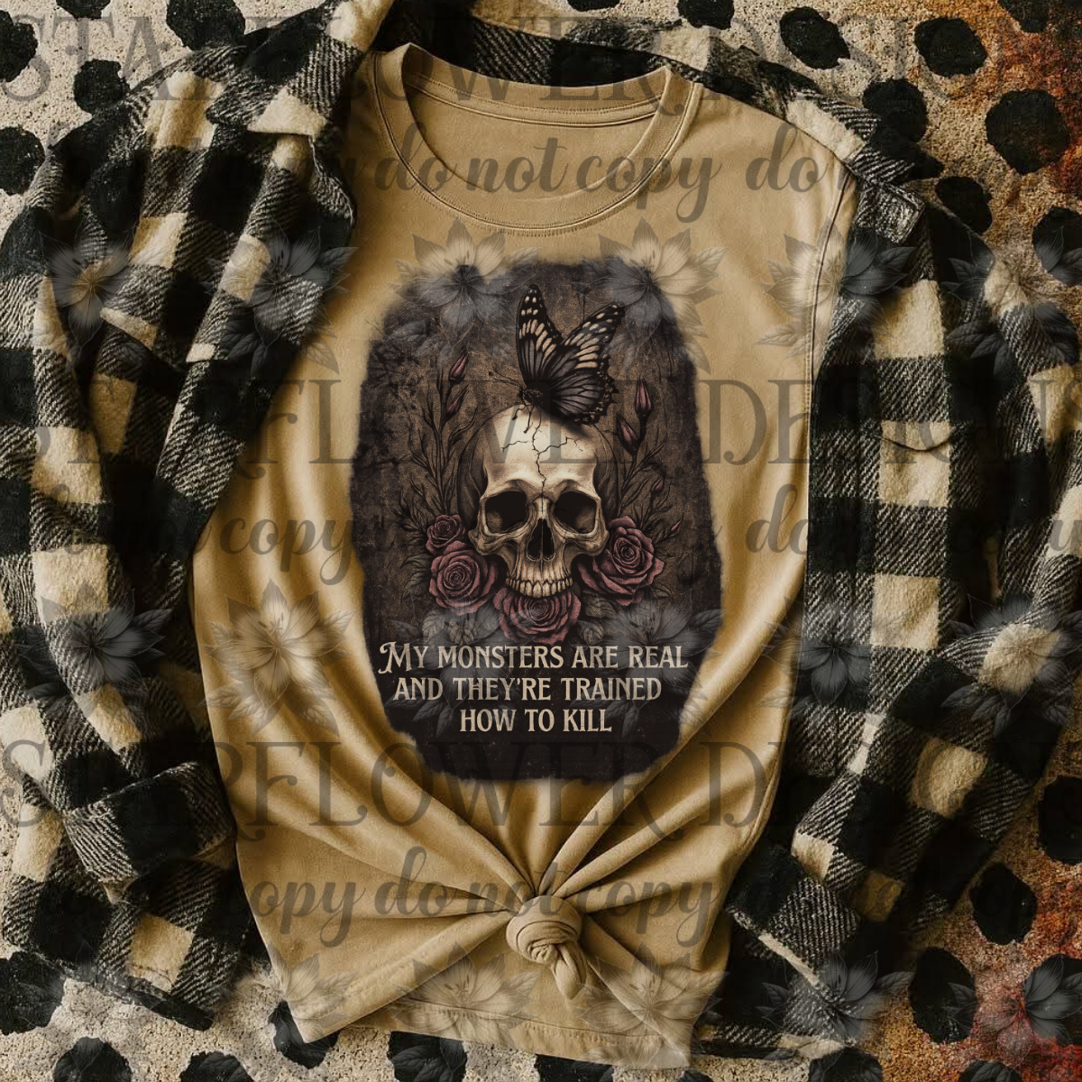 My monsters are real- DTF TRANSFER (SFD JUN25)