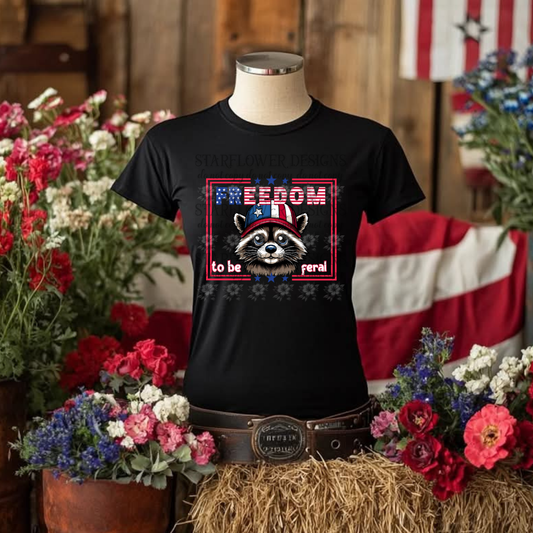 Freedom 🦝- DTF TRANSFER (SFD JUN25)