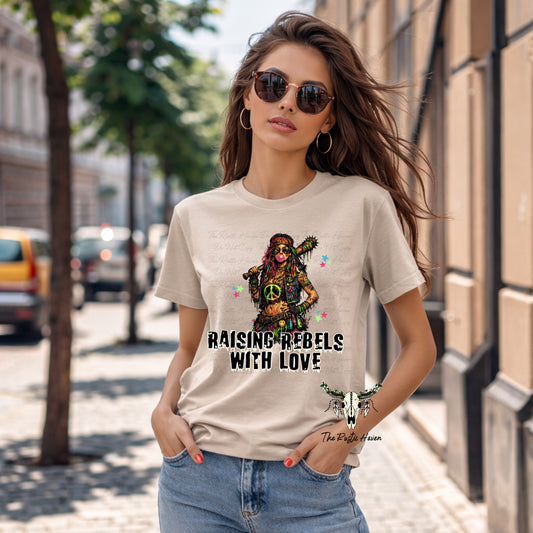 Raising Rebels With Love-DTF TRANSFER (RIOTMAMA)