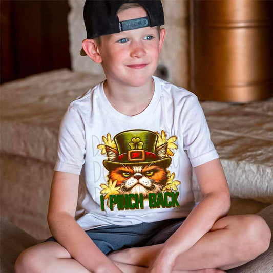 I Pinch Back St Patrick's Day - DTF TRANSFER (CST)