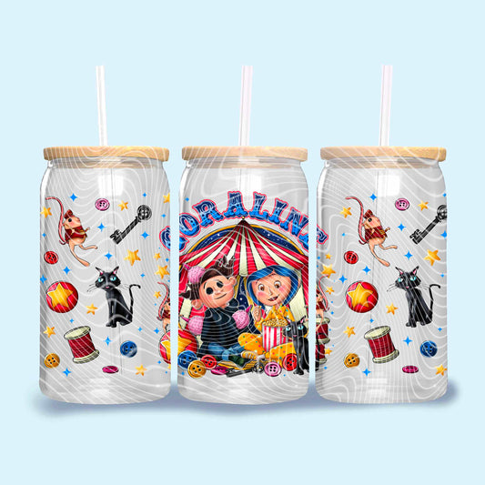 Coraline - UV dtf wrap 16oz libbey : GD