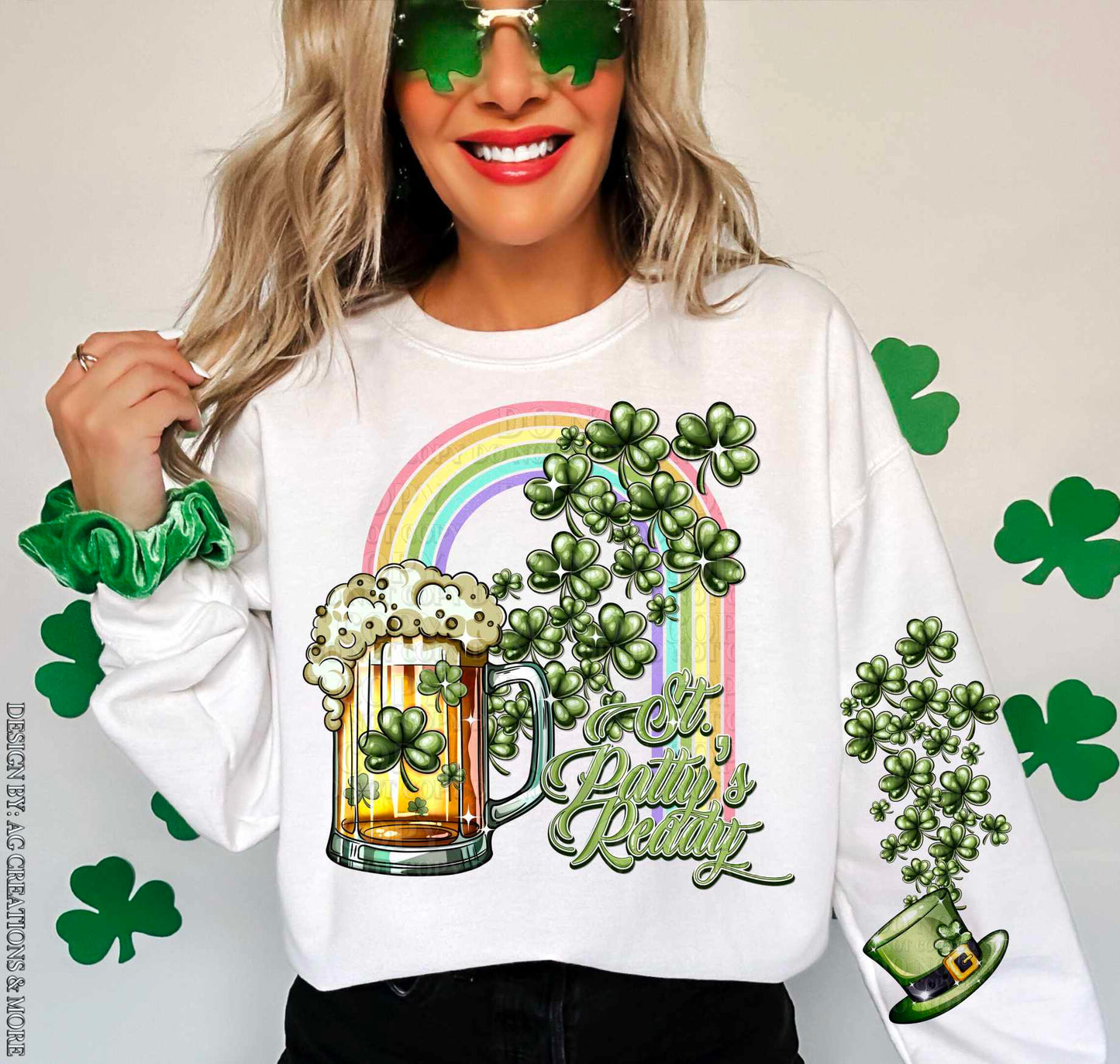 St Paddy's Ready beer - DTF TRANSFER (AGCM)