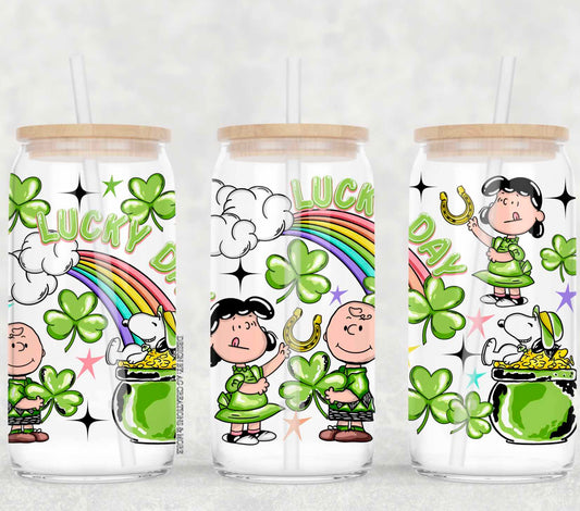 CB Lucky Day - UV dtf wrap 16oz libbey : CSC
