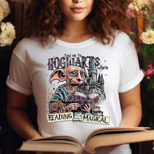 Reading Becomes Magical - DTF TRANSFER (BOOKISH COLLAB RHD & TED)