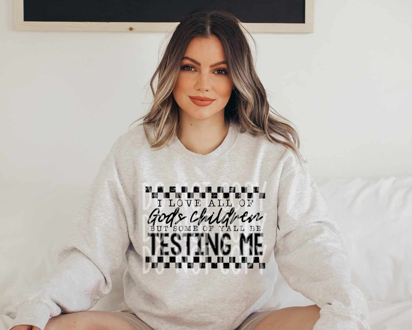 I love all of God's children - DTF TRANSFER (TED/PHDC)
