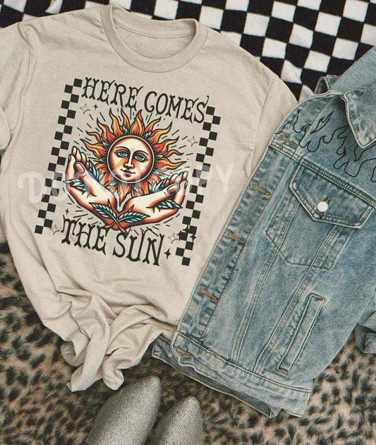 Here comes the sun - DTF TRANSFER (RTD)