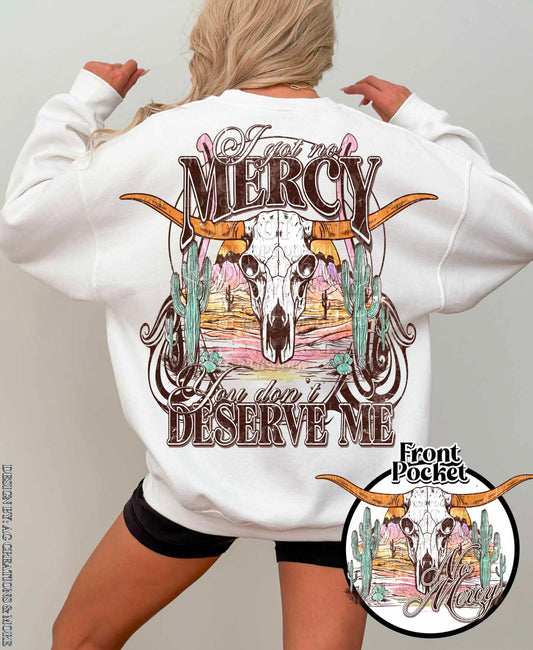 I got no mercy bull - DTF TRANSFER (AGCM)