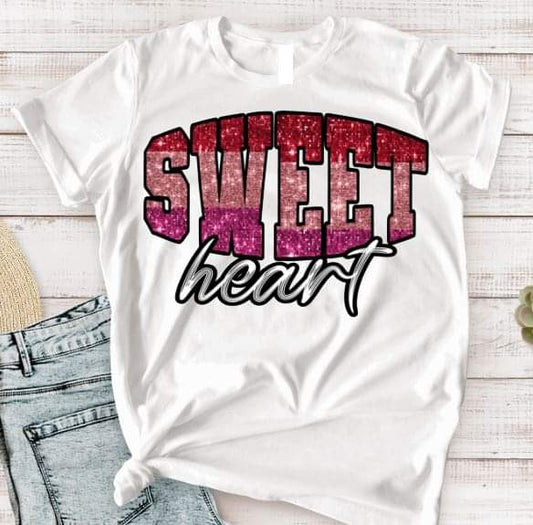 Sweetheart Red And Pink - DTF TRANSFER (TD)