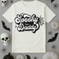 B&W Spooky Mama, Mini, or Daddy (you choose!) - DTF TRANSFER ONLY (SFD JLY25)