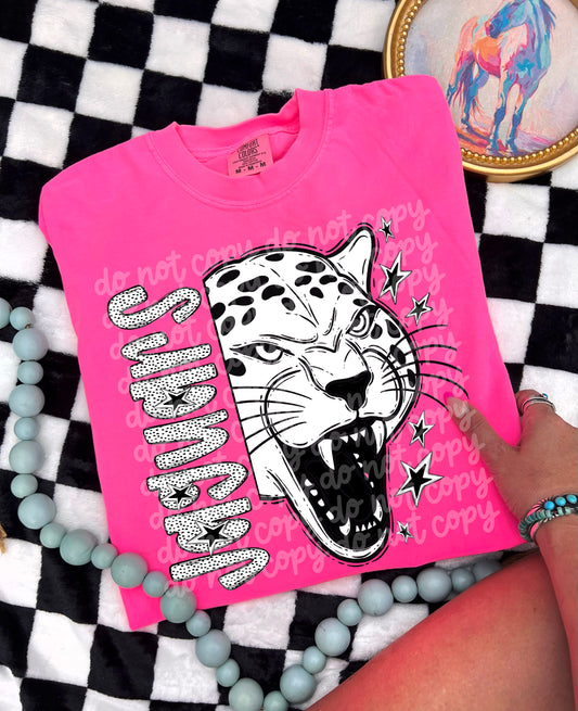 Jaguars dotted half mascot - DTF TRANSFER (PHDC JU25) (Copy)