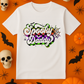 Neon checkered Spooky Mama, Mini, or Daddy (you choose!) - DTF TRANSFER ONLY (SFD JLY25)