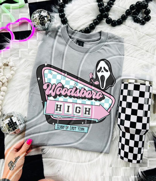 Woodsboro High - DTF TRANSFER (GL825)