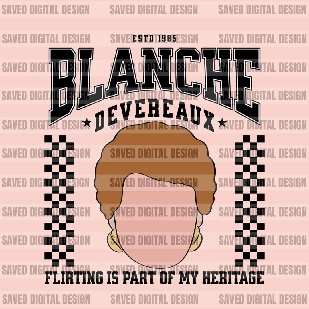 Blanche - DTF TRANSFER (SAVED/gg bundle)
