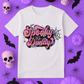Floral Spooky Mama, Mini, or Daddy (you choose!) - DTF TRANSFER ONLY (SFD JLY25)