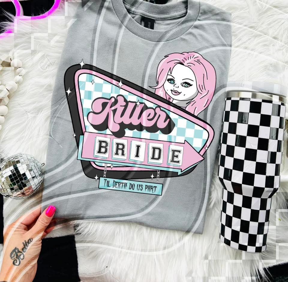 Killer Bride - DTF TRANSFER (GL825)