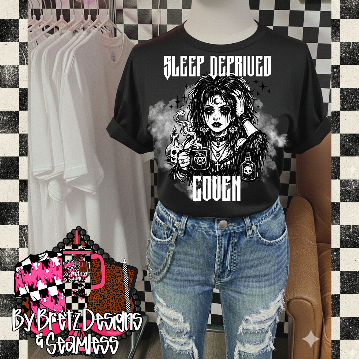Sleep deprived coven-DTF TRANSFER (RIOTMAMA)