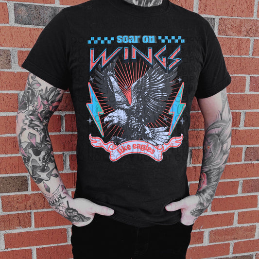 Soar on wings like eagles-DTF TRANSFER (Building the Kingdom Collab SSDa×FDC)