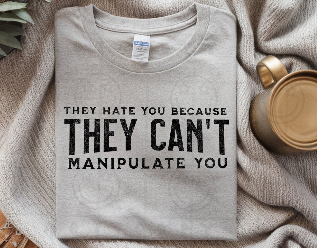 becausetheycantc · Images High Quality Grahic They hate you because they cant manipulate you (DTF TRANSFER) HWD NOV2 ...