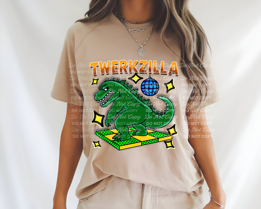 Twerkzilla - DTF TRANSFER (BYD)