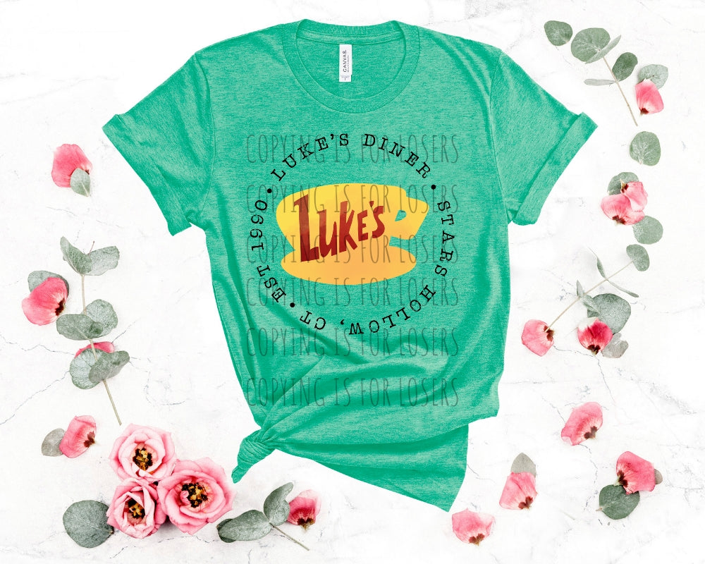 Lukes Dinner ; GG Gilmore Girls  TRANSFER ONLY