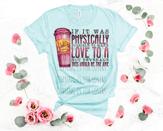 Make love to coffee GG TRANSFER ONLY