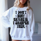I don't bury hatchets I sharpen them TRANSFER ONLY