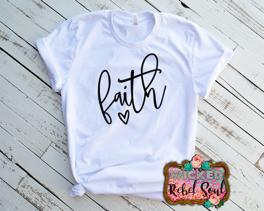 Faith sublimation transfer